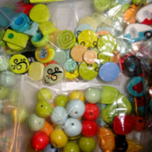 ♦ Ceramic Beads and Charms BARGAIN LOTS!
