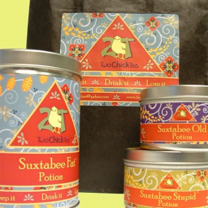 ♦ "Two Chick Tea" Herbal, Medicinal Teas