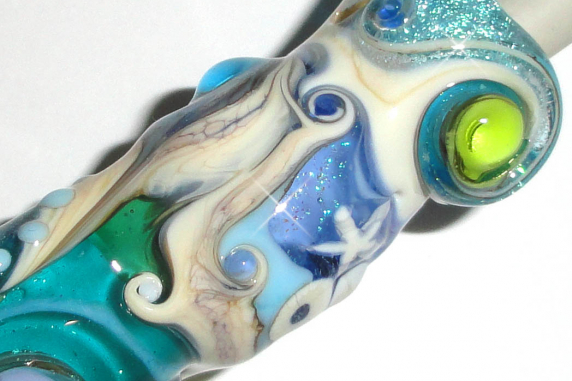 Lampwork Dread Bead