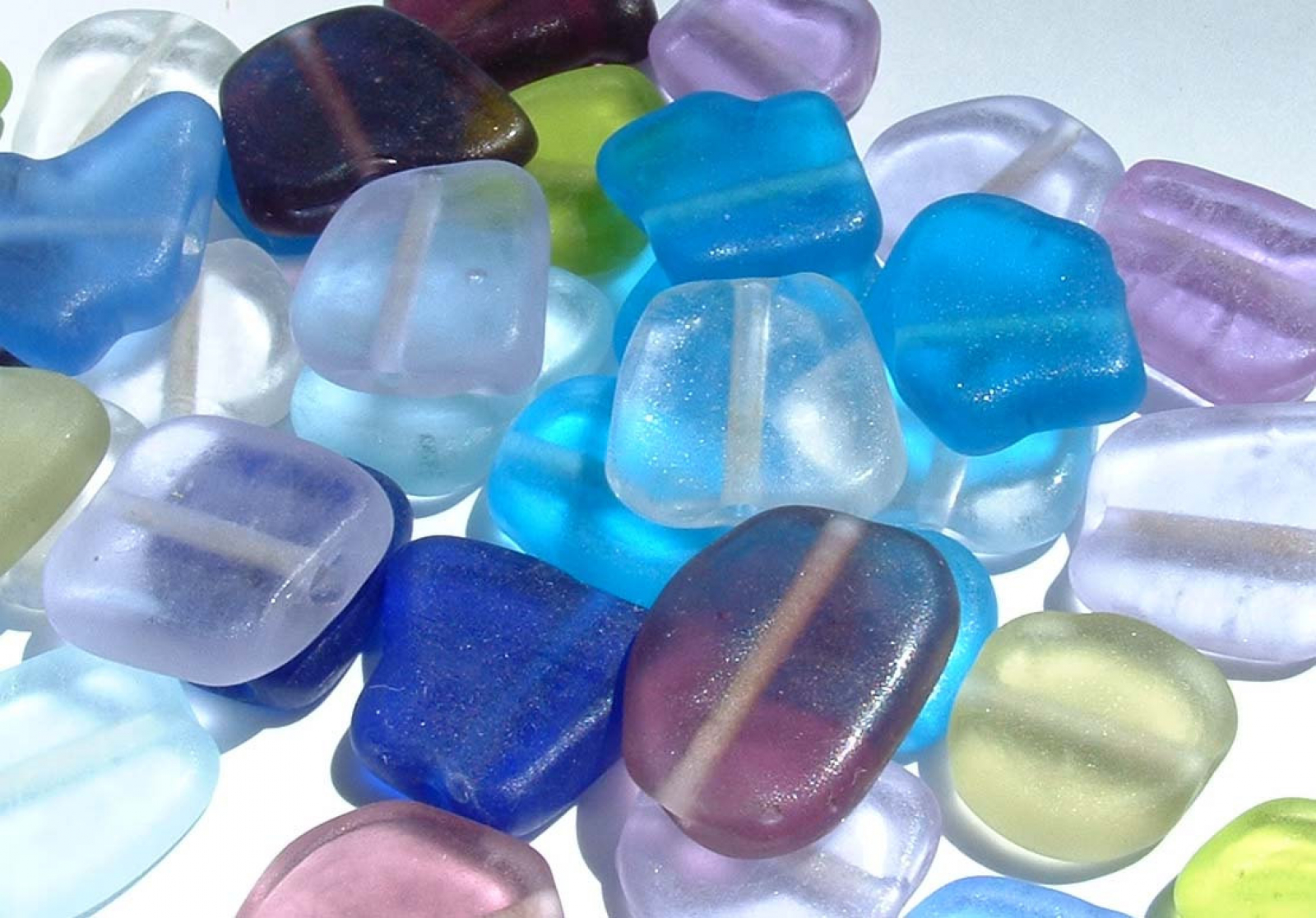 Sea Glass Beads